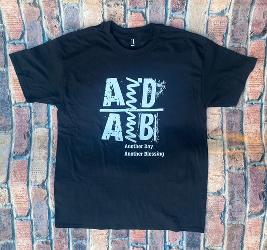 ADAB - “Another Day, Another Blessing” Tee (White)