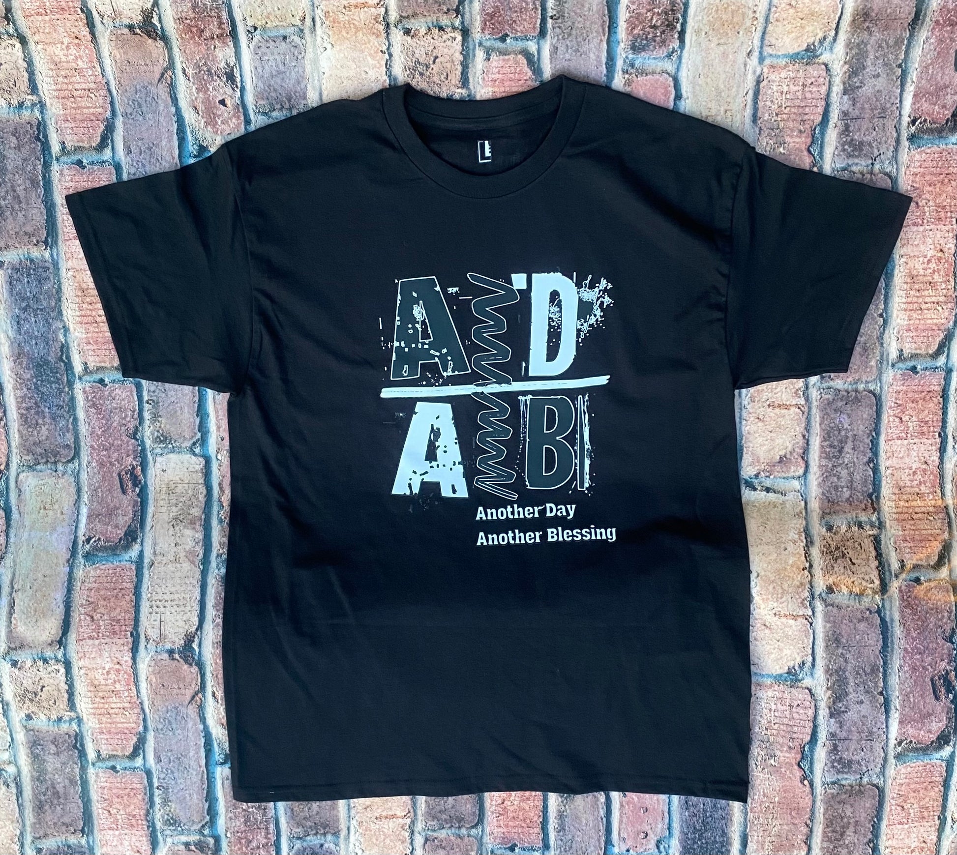 White & Black ADAB Tee