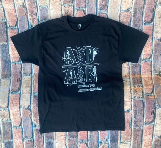 ADAB - “Another Day, Another Blessing” Tee (Black)